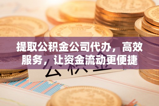 穆棱提取公积金公司代办，高效服务，让资金流动更便捷