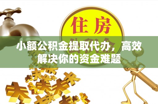 穆棱小额公积金提取代办，高效解决你的资金难题