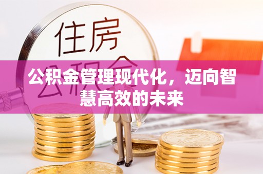 穆棱公积金管理现代化，迈向智慧高效的未来