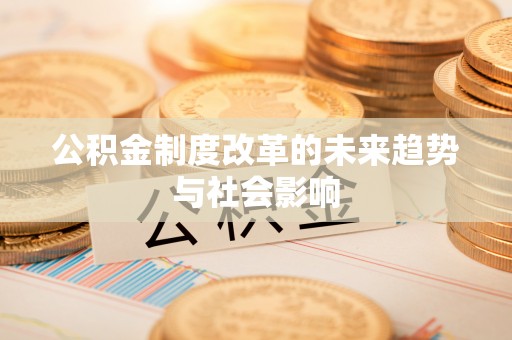 穆棱公积金制度改革的未来趋势与社会影响